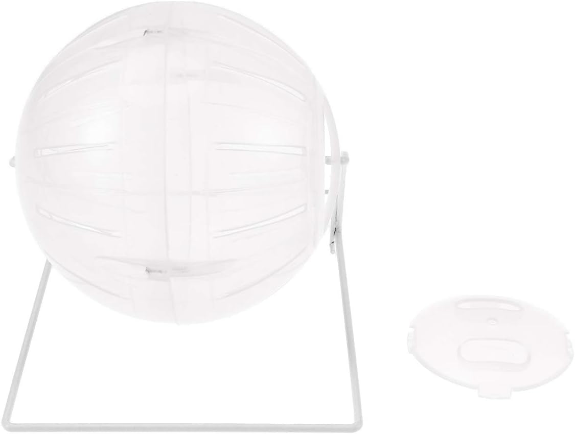 Multifunctional Hamster Running Exercise Run about Pets Transparent Hamster Wheel Dwarf Hamsters Gerbils Guinea Pigs Activity Toy Reduce Boredom Increase Fitness