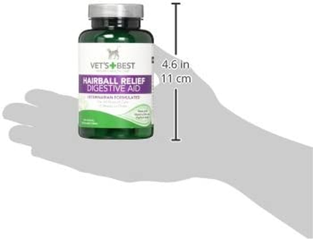 Cat Hairball Relief Digestive Aid, Vet Formulated Hairball Support Remedy, Hairb