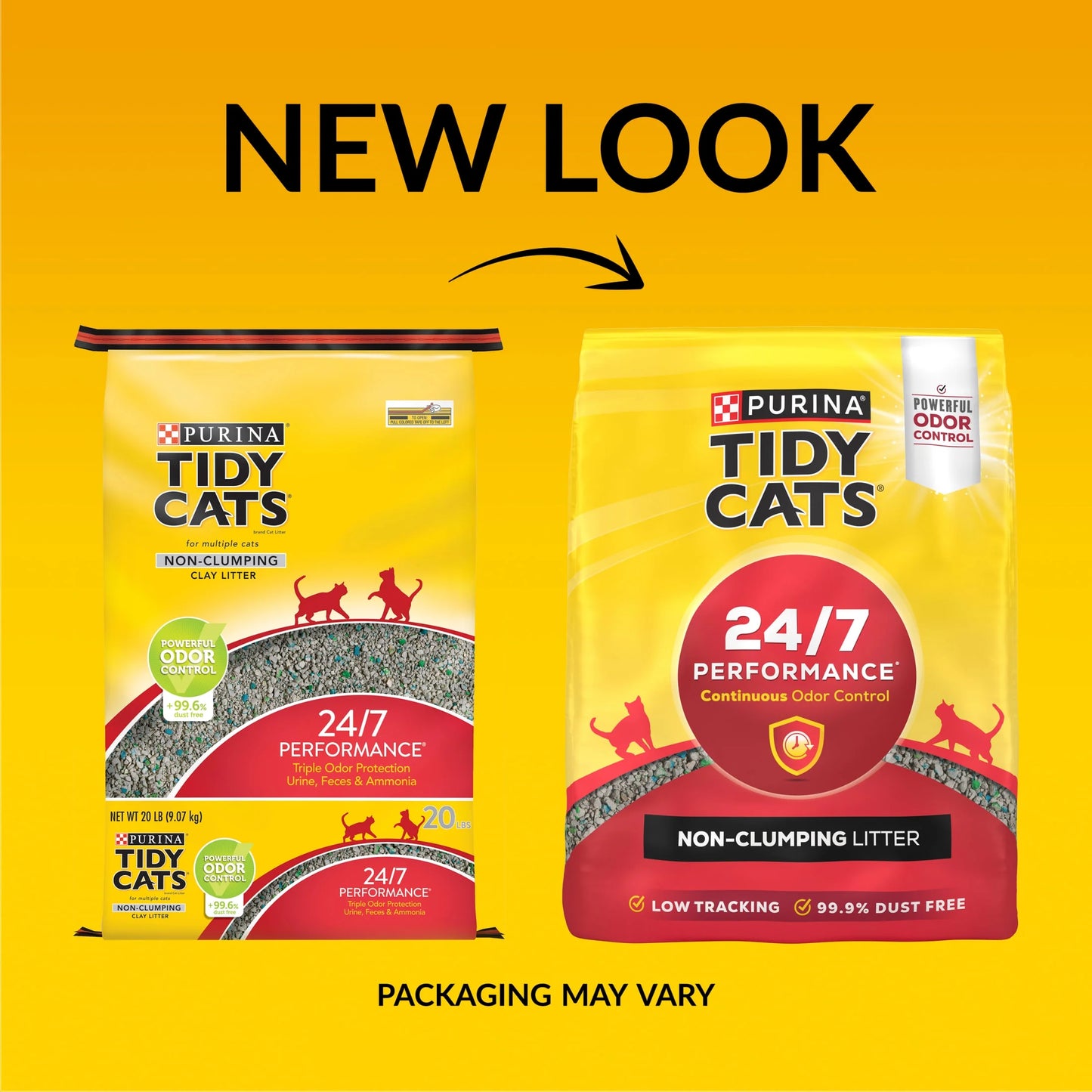 Purina Non-Clumping Litter, 24/7 Performance Odor Control Formula, 30 Lb Box
