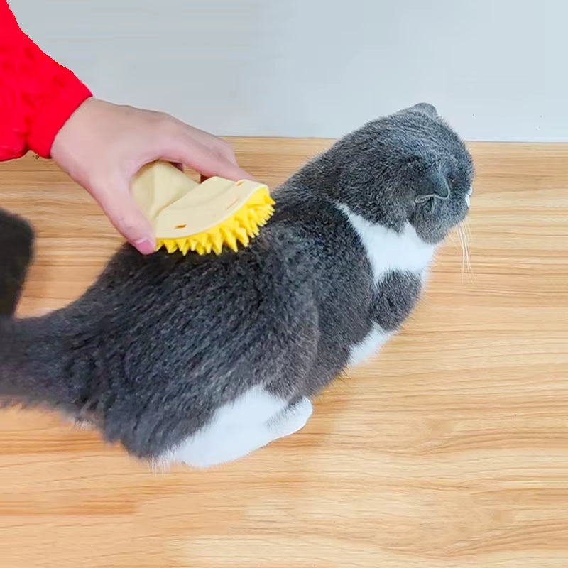 New Durian Scratching Comb 2-In-1 Pet Comb for Cat Grooming Dental Care Pet Comb Cat Corner Scratching Rubbing Brush