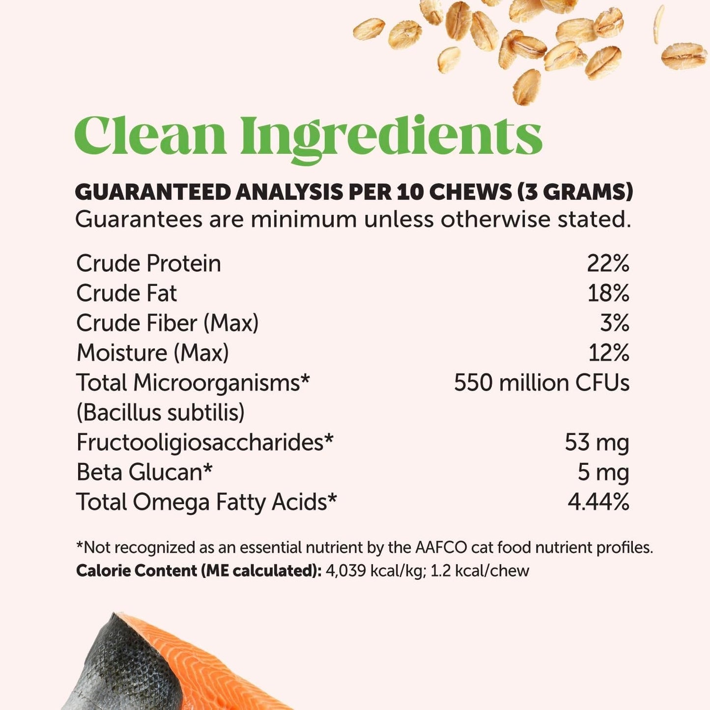 Cat Probiotics Gut + Immune Health Crunchy & Creamy Chews - Digestive Health, Su