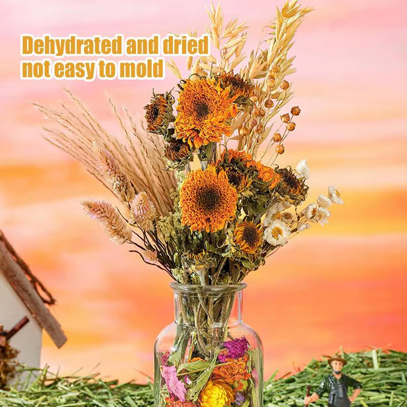 Natural Dried Flower Hamster Bedding Hamster Cage Landscaping Supplies Hamster Accessories Small Pet Bedding