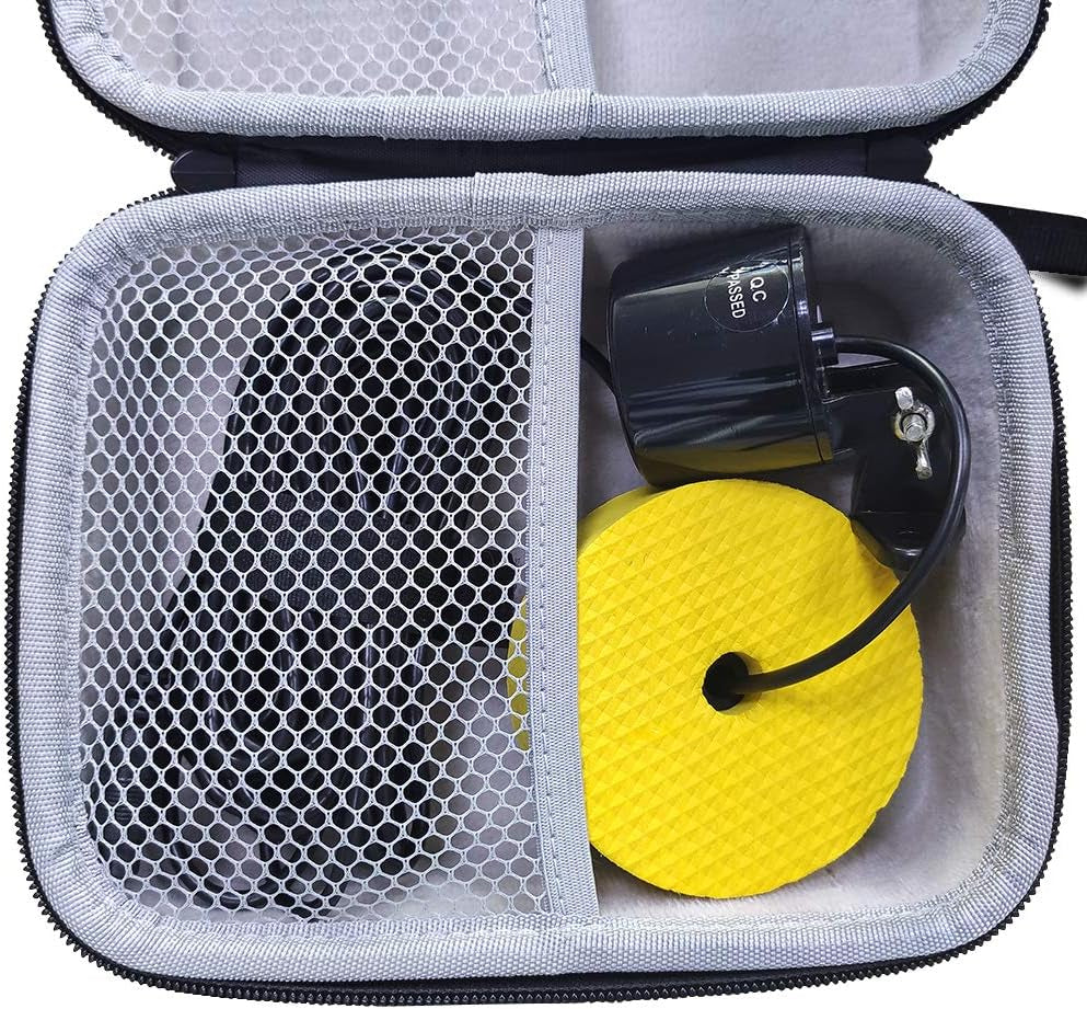 Hard Travel Case LAKER Handheld Fish Finder Boat Sonar Fishing Finders Transducer Kayak Fish Finder Waterproof for Ice Fishing
