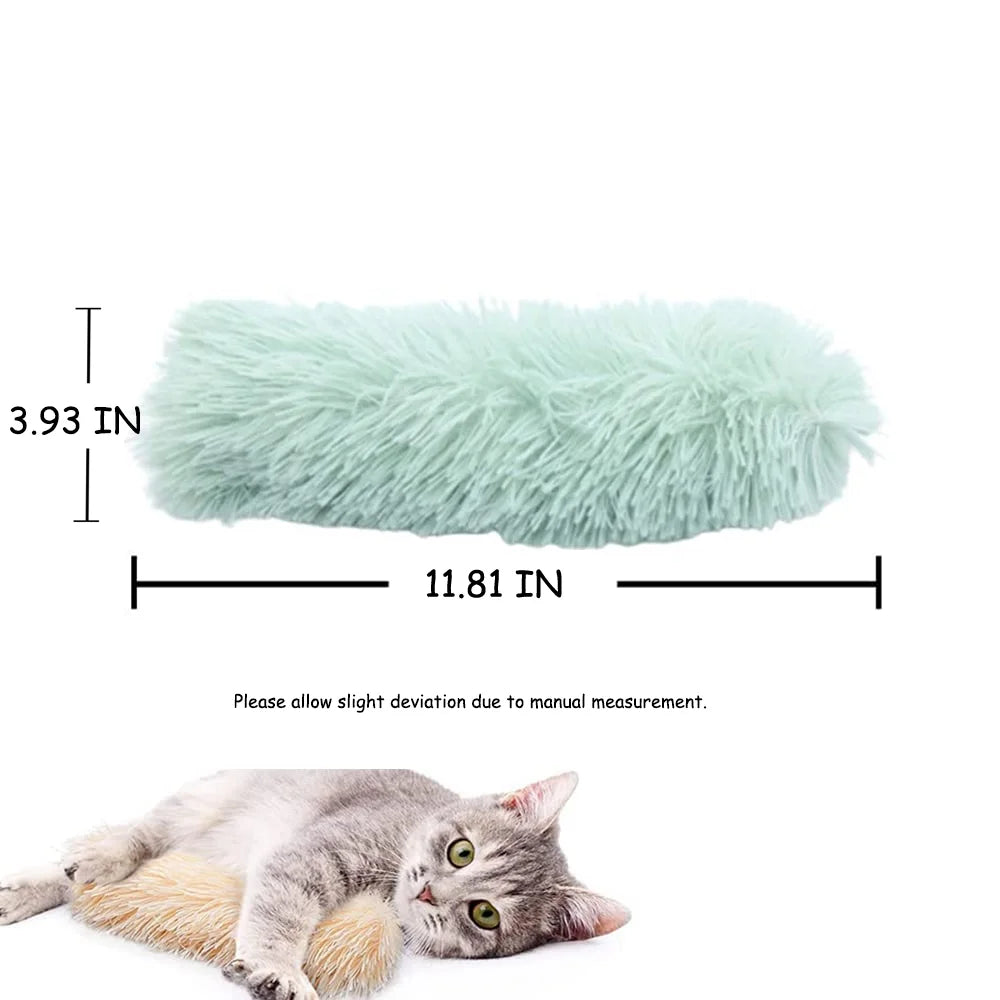 3 Pcs Cat Kicker Toys for Indoor Cat, Soft Pillow Kitten Toy and Catnip Toy with Crinkle Sounds for and Cat Licking, Chasing and Chewing