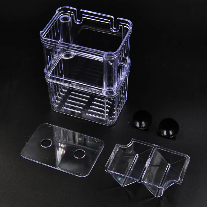 Fish Tank Aquarium Accessories Acrylic Breeding Isolation Box Aquarium Hatchery Incubator Holder 3 Types Fish Tanks