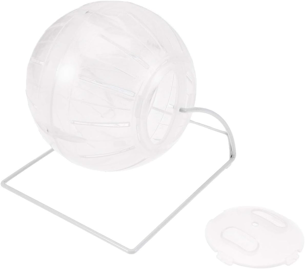 Multifunctional Hamster Running Exercise Run about Pets Transparent Hamster Wheel Dwarf Hamsters Gerbils Guinea Pigs Activity Toy Reduce Boredom Increase Fitness