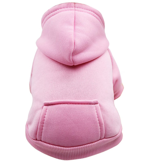 Dog Hoodie with Pocket - Fall Winter Warm Sweater Puppy Clothes Pet Sweaters for Small Dogs for Small Medium Dogs Dog Clothes Medium Size Dog Boy Girl Clothes for Pet Dog Cat Clothes for S