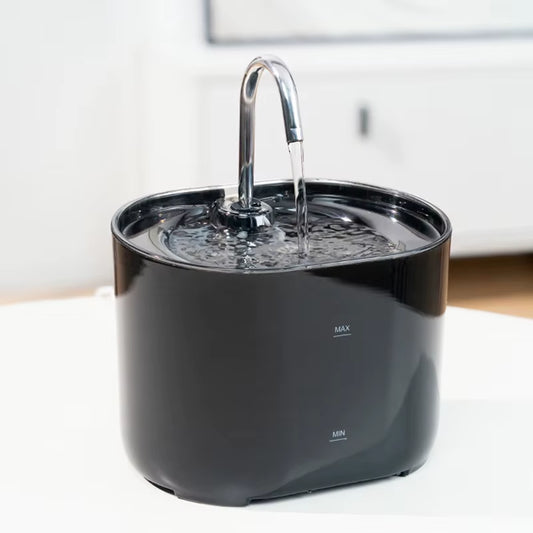 Cats Water Fountain Automatic Filter Cats Fountain with Stainless Steel Faucet Silent Water Pump Pet Cats Dog Water Dispenser