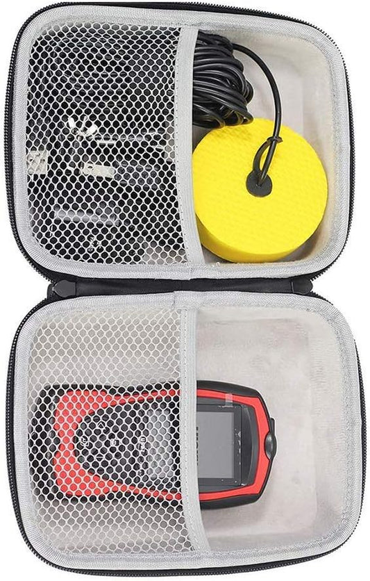 Hard Travel Case LAKER Handheld Fish Finder Boat Sonar Fishing Finders Transducer Kayak Fish Finder Waterproof for Ice Fishing